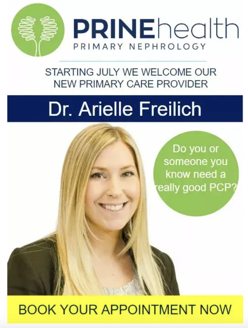 Meet Dr. Arielle Freilich – PRINE Health’s Newest Primary Care Provider!